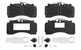 Колодки дискового тормоза K152499K50 Dongfeng с монтажным комплектом